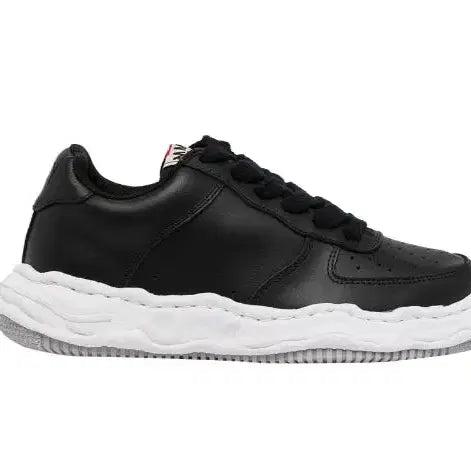 [BUNJANG] Maison Mihara Yasuhiro Wayne OG Sole Leather Low-top Sneakers Black Size 41 / 메종 미하라 야스히로 웨인 OG 솔 레더  블랙 (size 41 + 새상품)