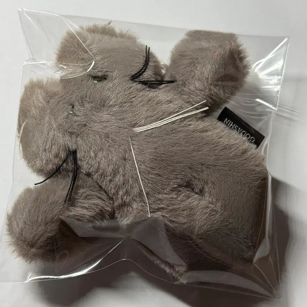 [BUNJANG] Godashin Doll Keychain Grey / 고다신 인형 키링 그레이