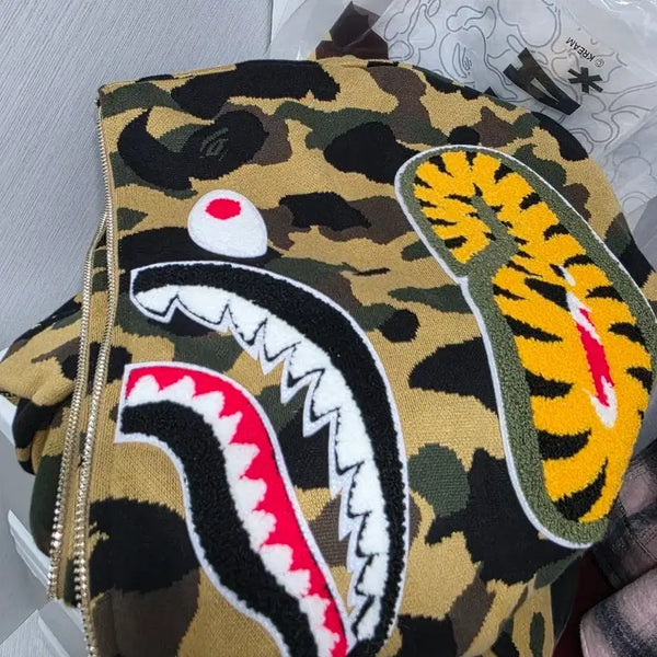 [BUNJANG] BAPE Authentic Full-Zip Hoodie / 정품 베이프 후드집업