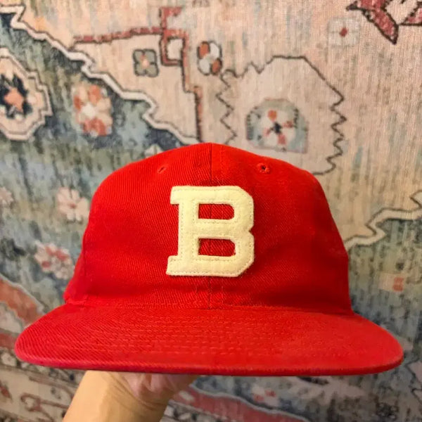[BUNJANG] EBETFIELD J.Crew Ball Cap Red / 이벳필드 제이크루 볼캡 레드
