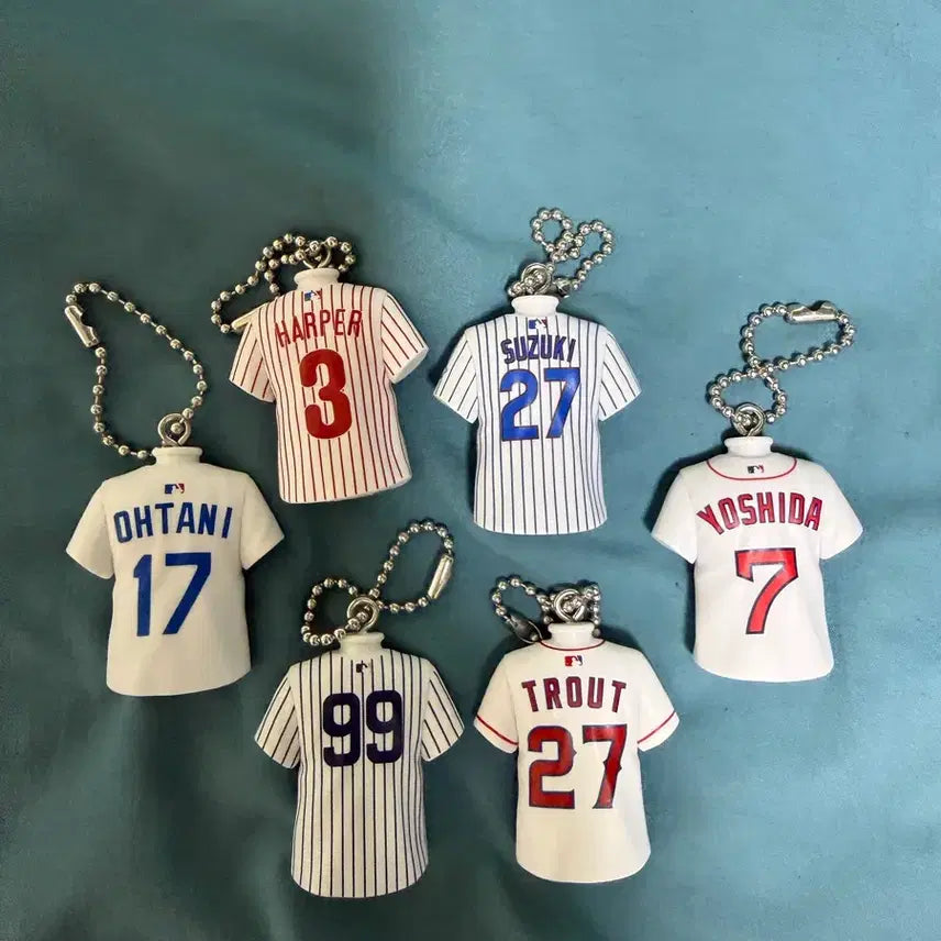 [BUNJANG] MLB 3D Uniform Gachapon Set / MLB 3D 유니폼 가챠 6종 팝니다