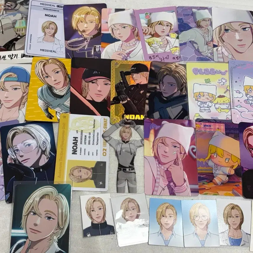 [BUNJANG] PLAVE Noah Photocard, ID Card, Merch Bundle Set / 플레이브 노아 포카 증사 사원증 굿즈 일괄 양도