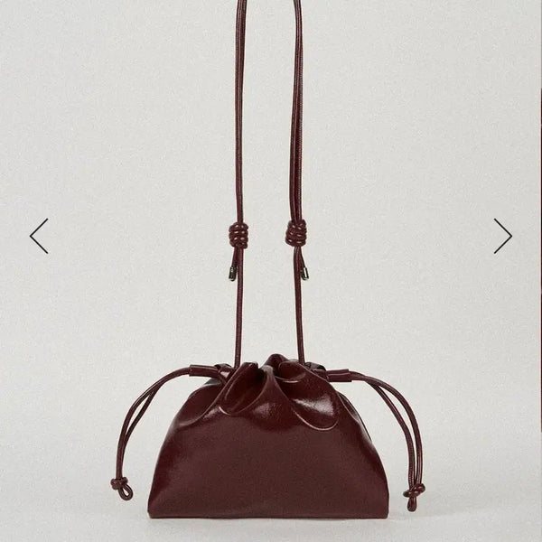 [BUNJANG] Leighton Nua Bag Ruby Red Shoulder Bag / leighton nua bag 루비레드