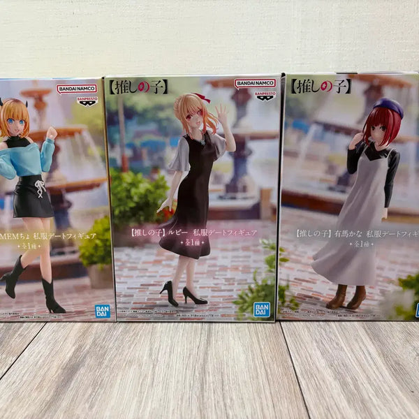 [BUNJANG] Oshi no Ko Casual Date Figure Set / 최애의 아이 사복 데이트 피규어 세트