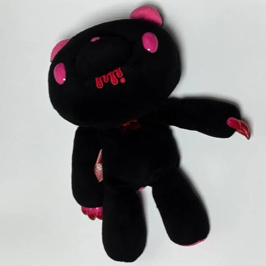 [BUNJANG] Gloomy Bear Plush Toy - Black & Pink / 글루미베어 인형 블랙 핑크 컬러