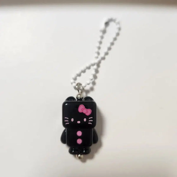 [BUNJANG] Hello Kitty Keychain Black / 키티 키링 블랙