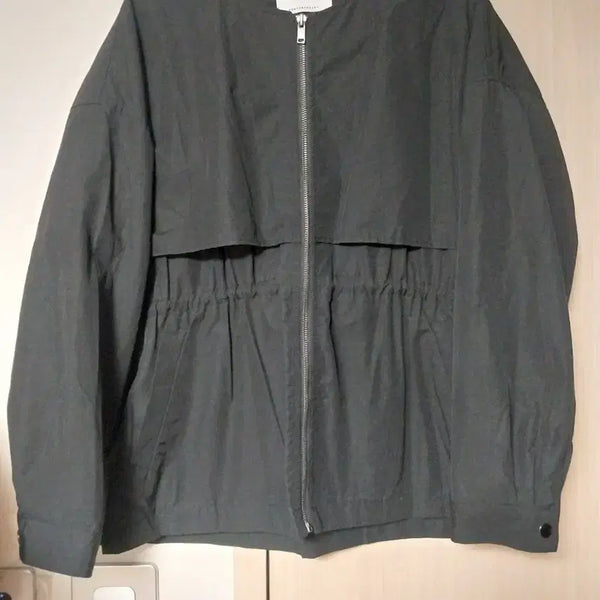 [BUNJANG] Plus Size Round Neck Zip-Up Jacket / 빅사이즈 라운드넥 집업 자켓 88 99 100