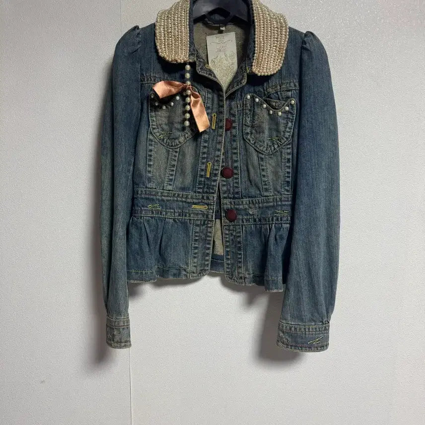 [BUNJANG] Ozoc Denim Jacket / 오즈세컨 데님 자켓