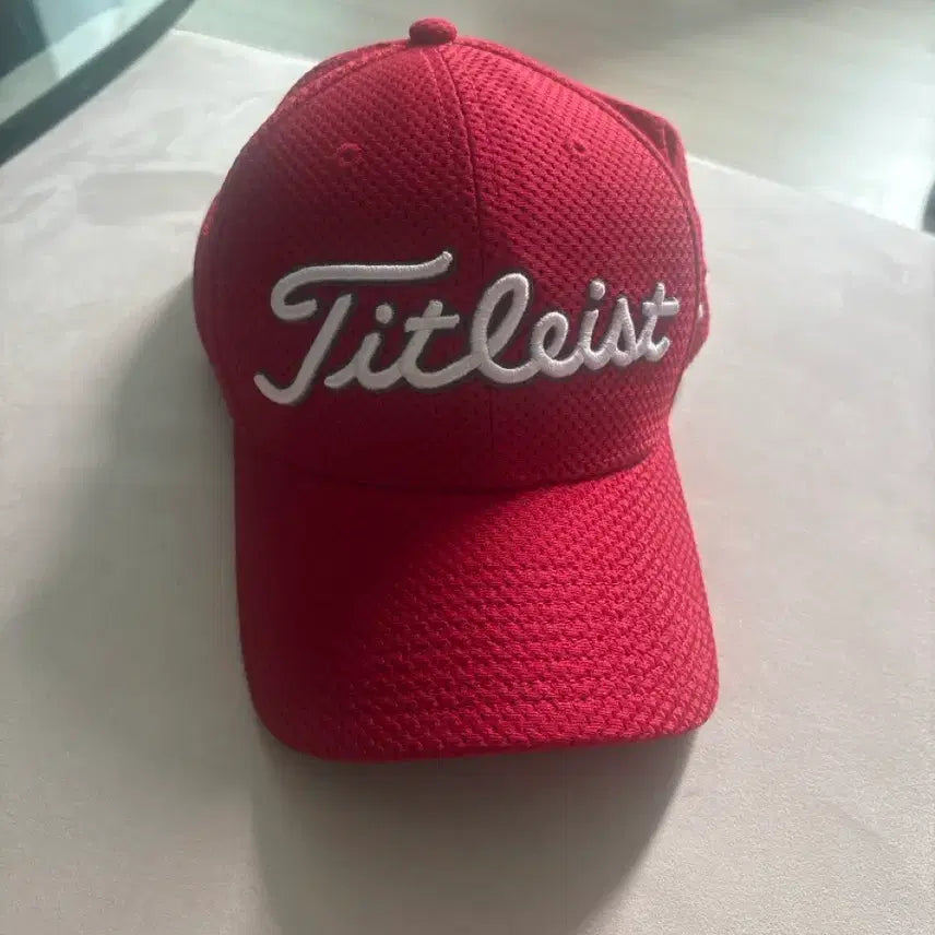 [BUNJANG] Titleist Golf Cap Red / 타이틀리스트 골프캡 레드