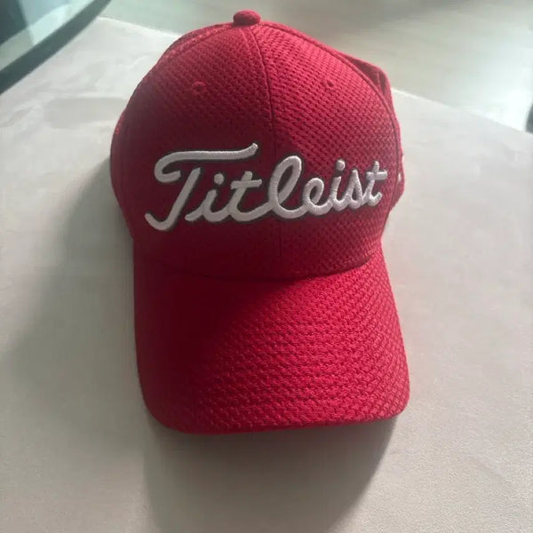 [BUNJANG] Titleist Golf Cap Red / 타이틀리스트 골프캡 레드