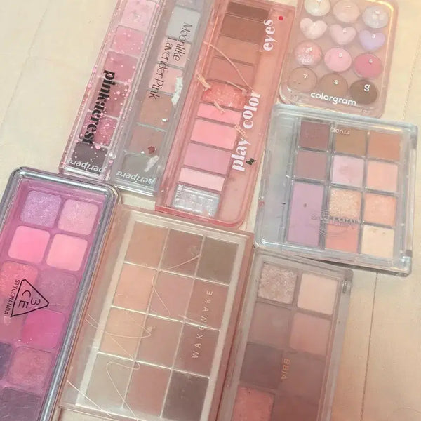 [BUNJANG] Cool Tone Eyeshadow Palette Set / 여쿨, 겨쿨 팔레트
