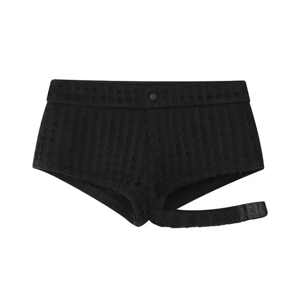 [BUNJANG] Bonnet Strap Micro Shorts Black / 택O) 본네 Strap micro shorts black 1