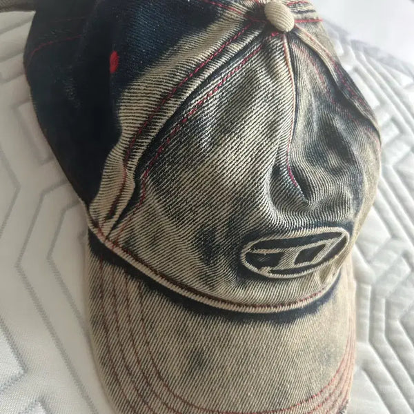 [BUNJANG] Diesel Denim Baseball Cap / 디젤 데님 볼캡 모자 1사이즈