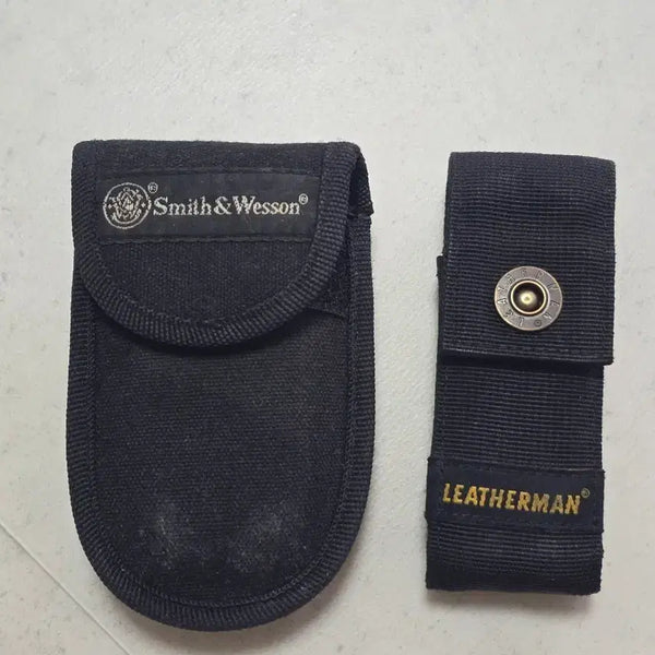 [BUNJANG] Leatherman & Smith & Wesson Multi-tool Pouches Bundle Set / 레더맨 과 스미스 앤 웨슨 멀티툴 파우치 일괄