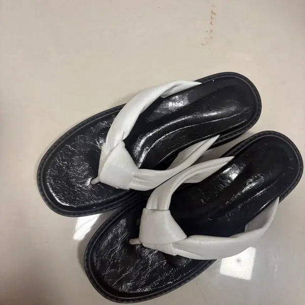[BUNJANG] Loyiq Platform Shoes Size 240 / 로이크 loyiq 조리 플랫폼조리