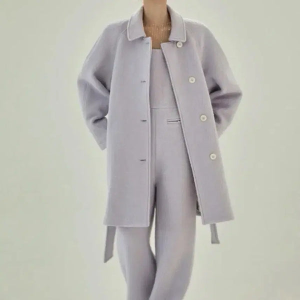 [BUNJANG] Pastel Tone Overdue Coat / 오버듀코트