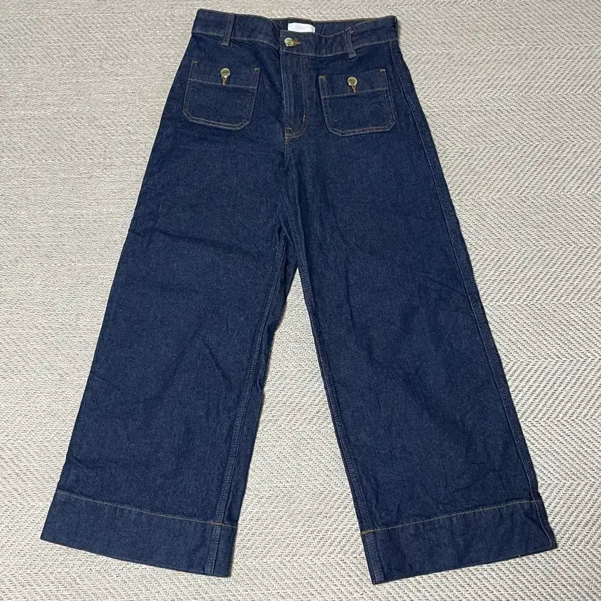 [BUNJANG] H&M Denim Wide Pants / (EUR 38) H&M 데님 와이드 팬츠