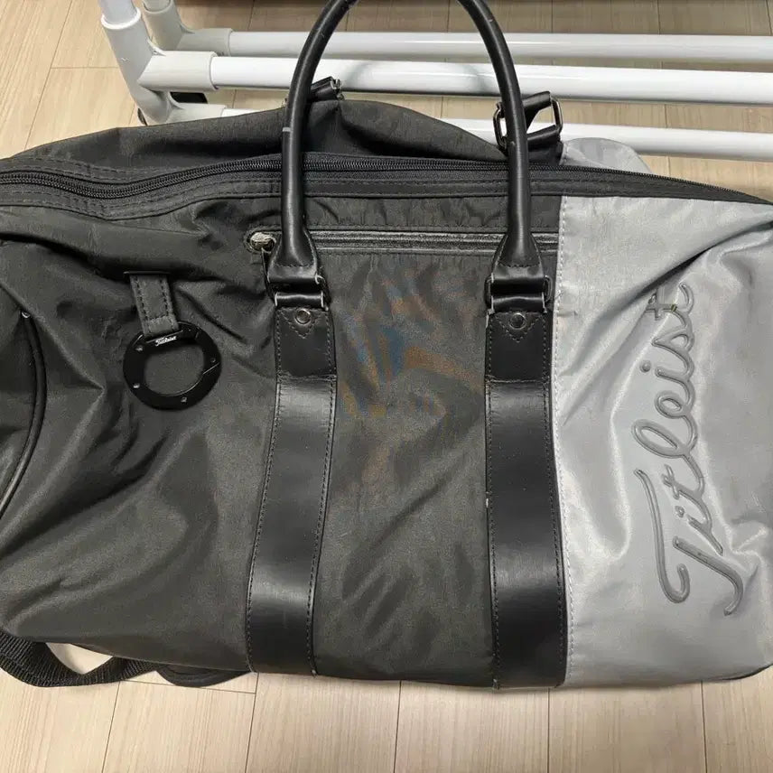 [BUNJANG] Titleist Boston Bag Black/Silver / 타이틀리스트 보스턴백 블랙/실버