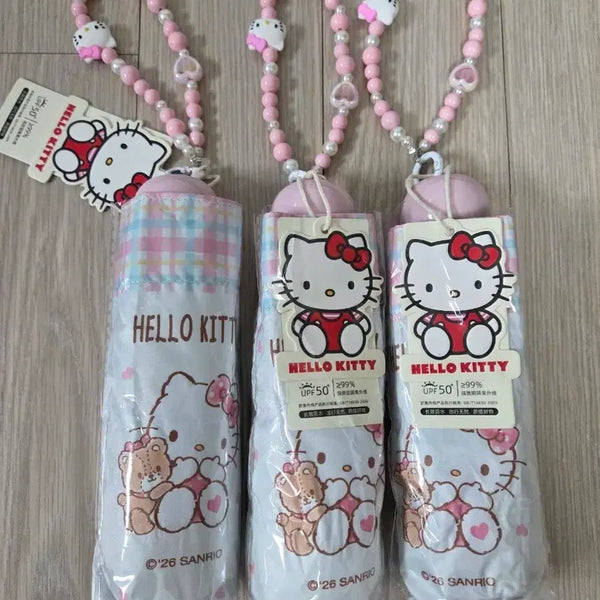 [BUNJANG] Hello Kitty UV Protection Umbrella Set / 헬로키티 양우산 박스X