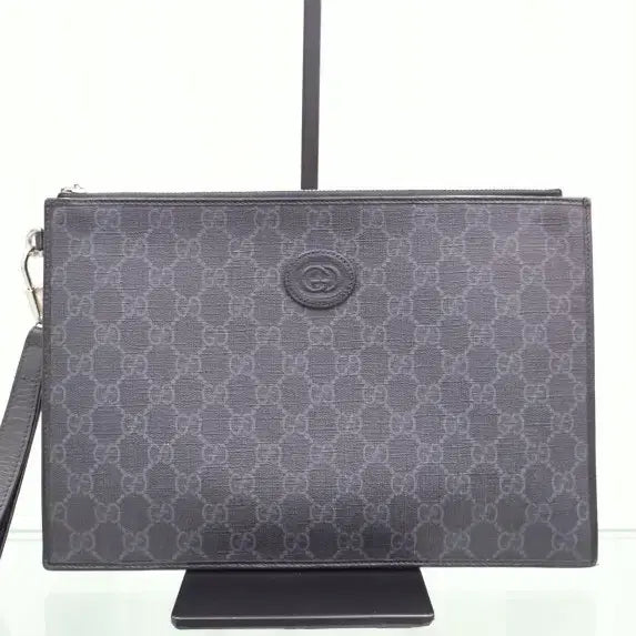 [BUNJANG] Gucci GG Interlocking Clutch 672953 / 구찌 GG 인터로킹 클러치 672953