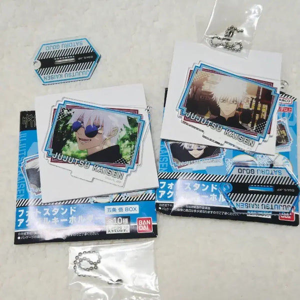 [BUNJANG] Jujutsu Kaisen Gojo Satoru Acrylic Stand Bundle Set / 주술회전 고죠 사토루 아크릴 일괄 회옥옥절 게토 고죠