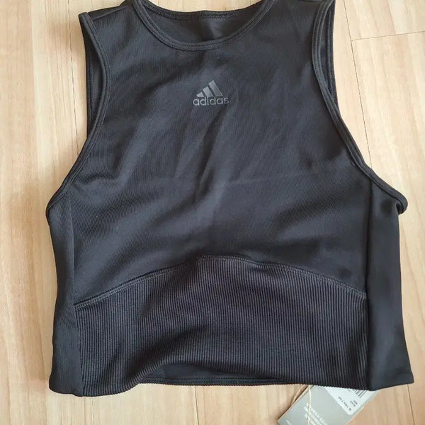 [BUNJANG] Adidas Black Cropped Top / 아디다스 블랙 크롭 탑