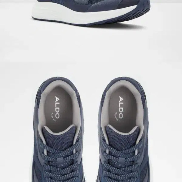 [BUNJANG] ALDO Navy Sneakers Size 260 / 알도 운동화 네이비 260 스니커즈 새상품