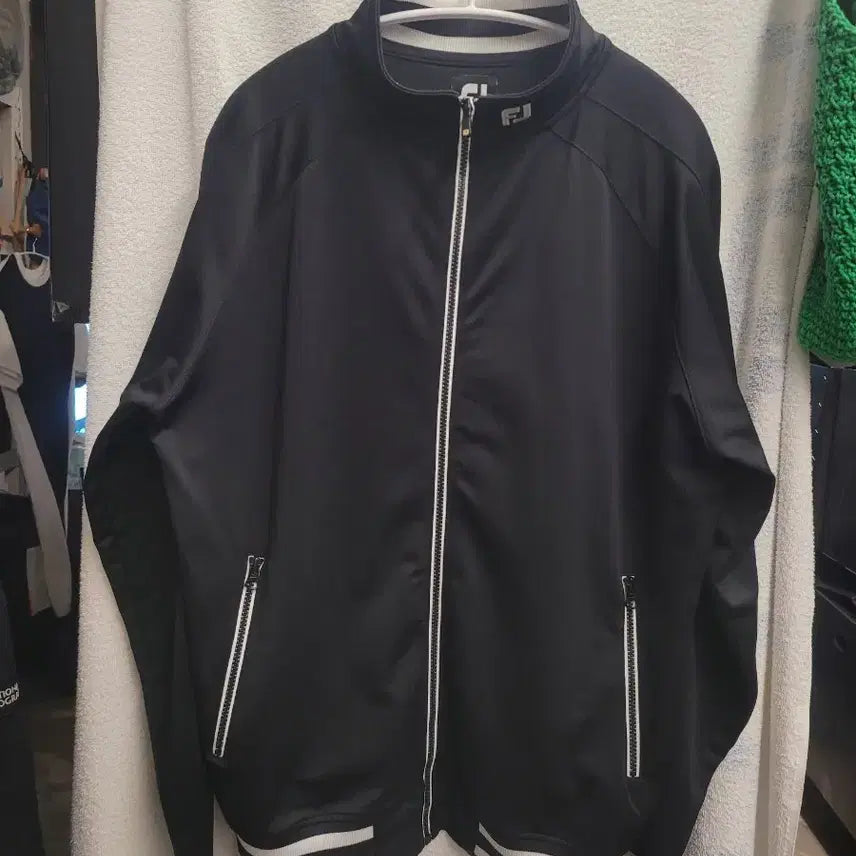 [BUNJANG] FootJoy Men's Golf Zip-Up Jacket L / FJ  골프 라운딩 집업,자켓 남성 L