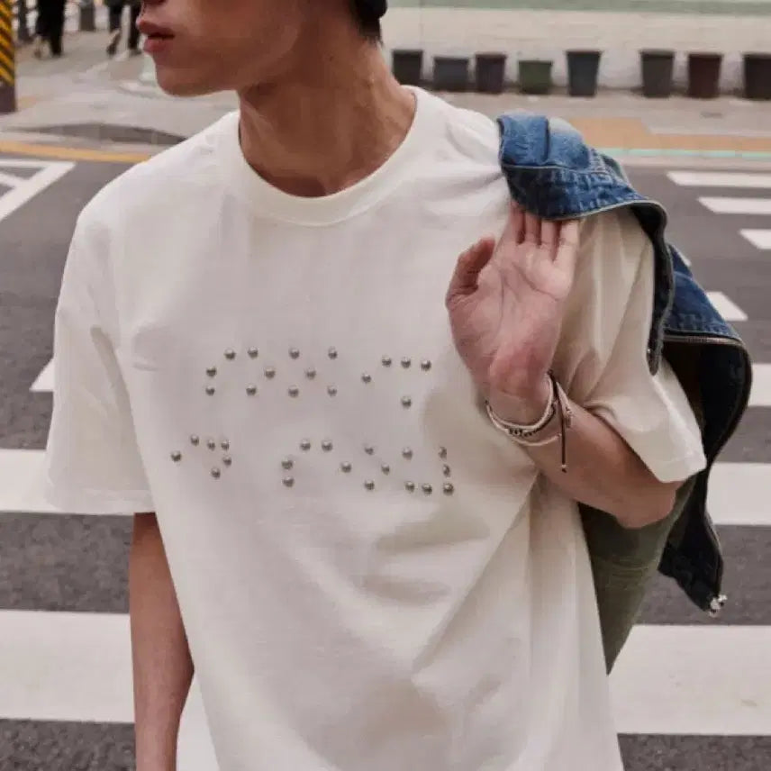 [BUNJANG] SOOKIM Braille T-Shirt / 수킴 SOOKIM BRAILLE 반팔티