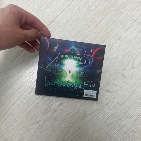 [BUNJANG] UNEDUCATED WORLD 1+2 Combined Edition Signed CD / 언에듀월드1+2 싸인CD 판매합니다