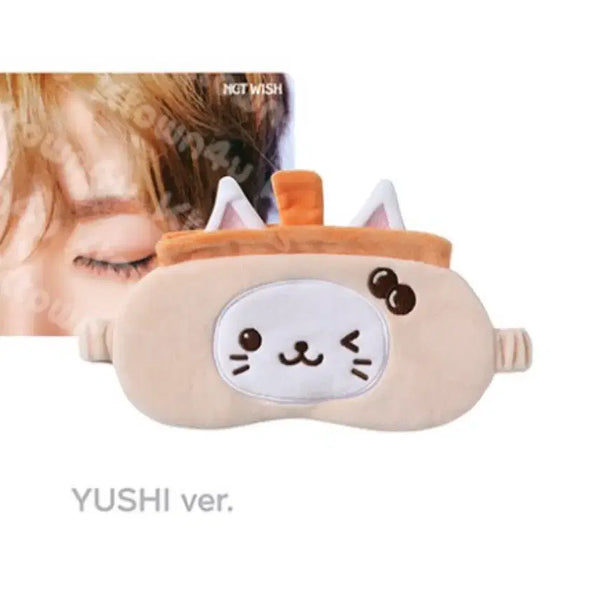 [BUNJANG] NCT Wish Yushi Bubble Cat Sleeping Mask / [당일발송] 엔시티 위시 유우시 버블냥 수면안대 새상품