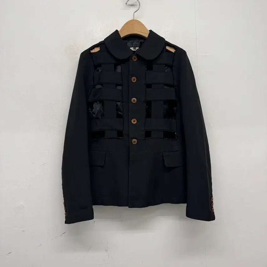 [BUNJANG] Comme des Garçons Cage Cut-Out Jacket / 아카이브 피스 꼼꼼 꼼데가르송 컷 아웃 자켓