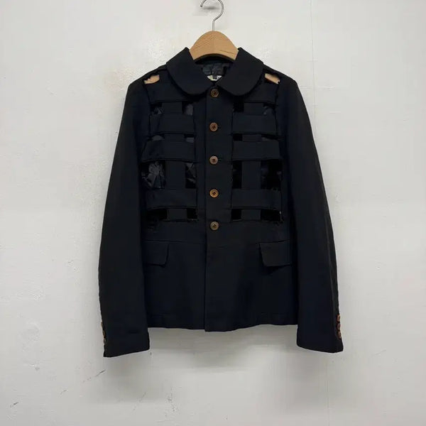 [BUNJANG] Comme des Garçons Cage Cut-Out Jacket / 아카이브 피스 꼼꼼 꼼데가르송 컷 아웃 자켓