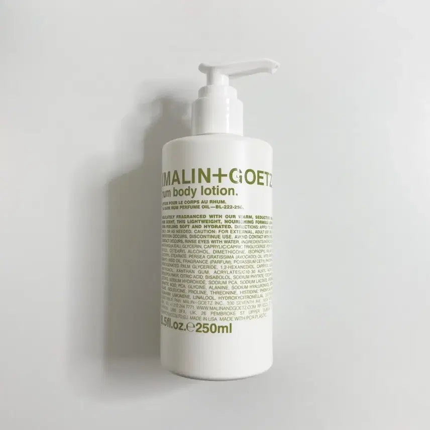 [BUNJANG] Malin+Goetz Rum Body Lotion 250ml / *새상품* MALIN+GOETZ 멜린앤게츠 럼 바디로션