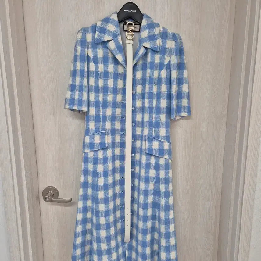 [BUNJANG] Moje Espoir Check Pattern Dress / 모조에스핀 체크패턴 원피스