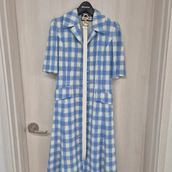 [BUNJANG] Moje Espoir Check Pattern Dress / 모조에스핀 체크패턴 원피스