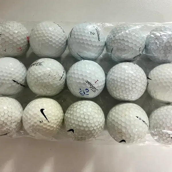 [BUNJANG] Nike/Titleist Used Golf Balls (15 pcs) / 골프공 로스트볼 15개 나이키/타이틀리스트