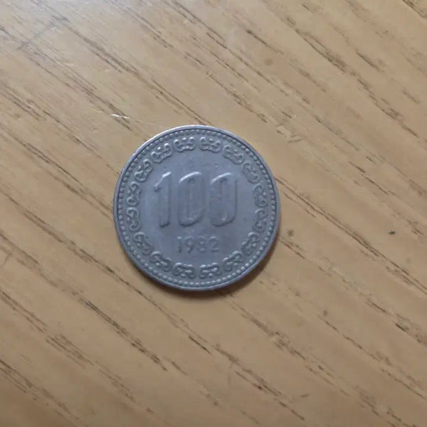 [BUNJANG] 1982 100 Won Coin Rotation Error / 1982년도 회전에러 100원 동전