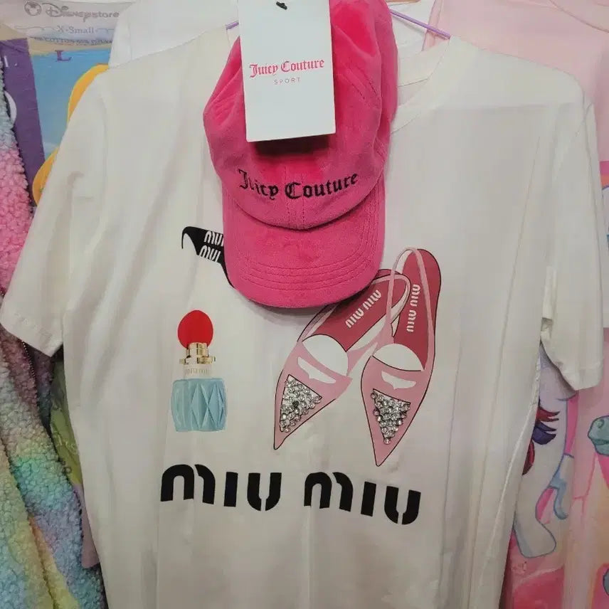 [BUNJANG] Juicy Couture Pink Velvet Baseball Cap / 쥬시꾸뛰르 핑크 볼캡수입