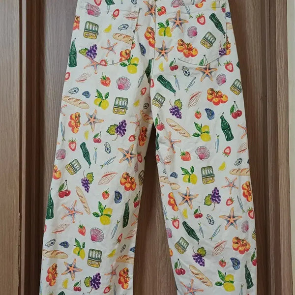 [BUNJANG] Patterned Cotton Pants / 패턴 팬츠