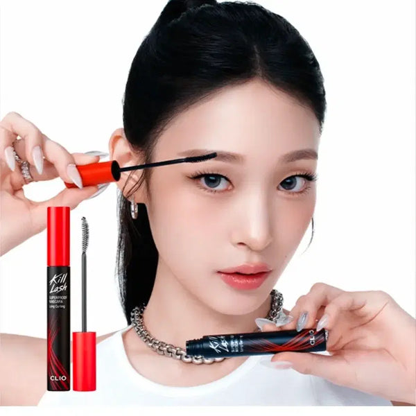 [BUNJANG] CLIO Kill Lash Superproof Mascara 1+1 Set with Mini Eyelash Serum / 새제품/택포1.3)클리오 킬래쉬 수퍼프루프 마스카라 1+1 세트(+미니속눈썹영양제)