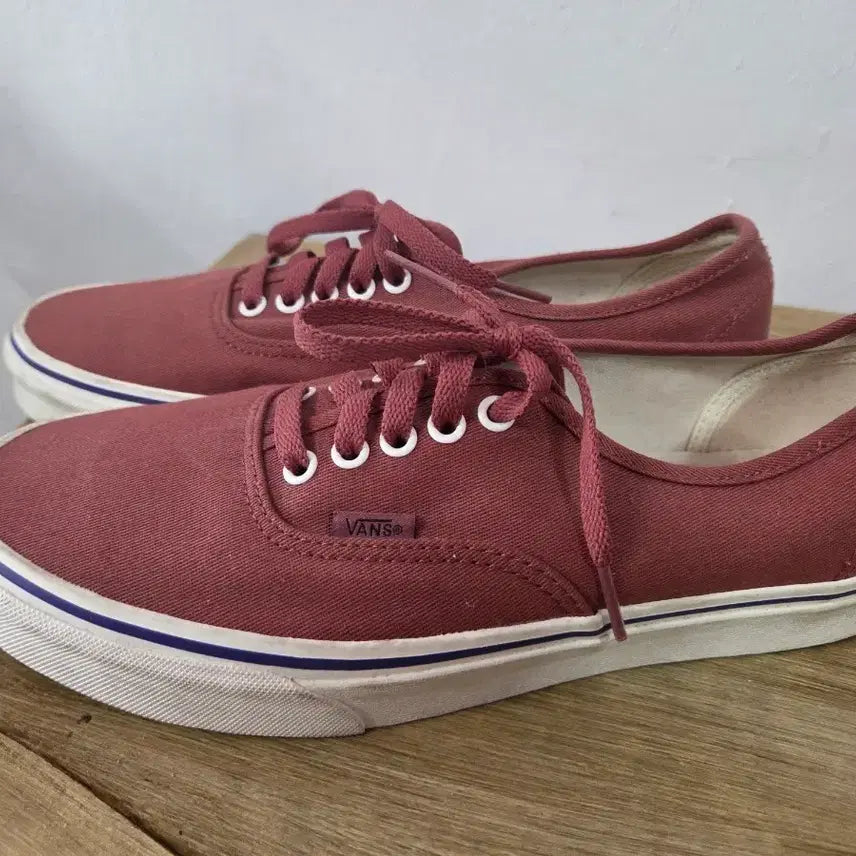 [BUNJANG] Vans Authentic Burgundy Sneakers 275mm / 반스 스니커즈 275