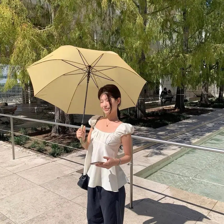 [BUNJANG] Favorite Things Wave Rosy Blouse Lemon M / 페이보릿띵스 웨이브 로지 블라우스 m