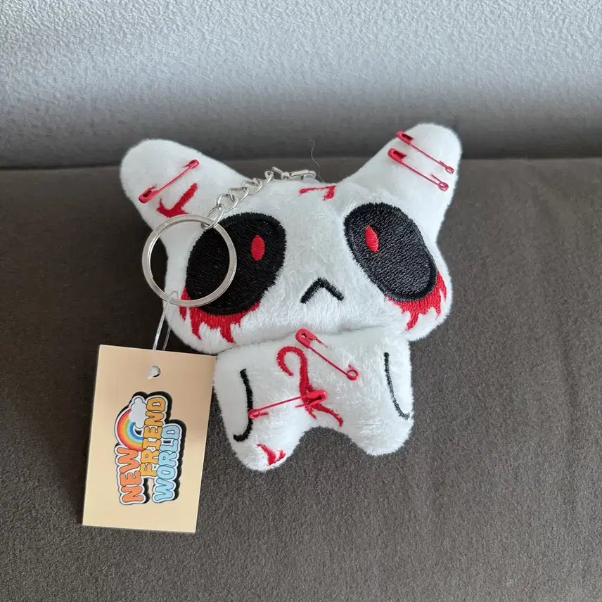 [BUNJANG] Halloween Horror Cursed Doll Keychain / 할로윈소품 공포 저주인형 키링