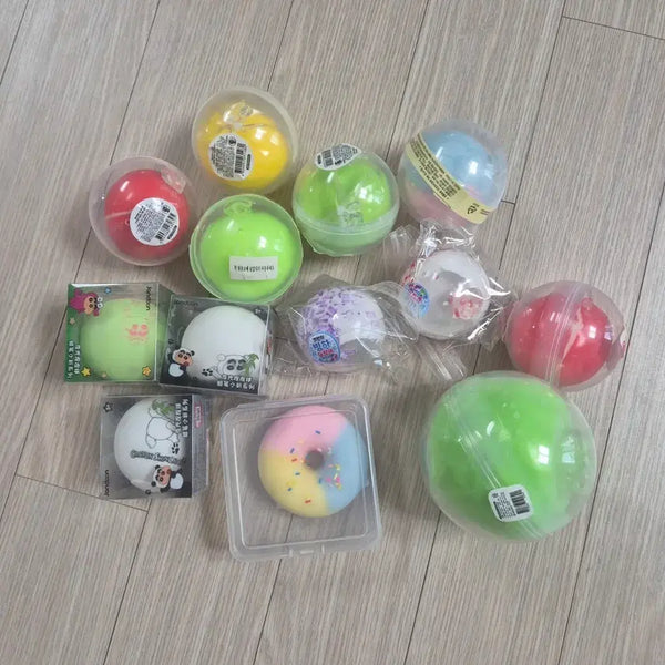 [BUNJANG] Slime Squishy Balls Bundle / 슬라임 말랑이 볼/랜덤 왁뿌볼 일괄