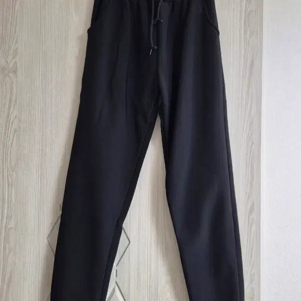[BUNJANG] Black Fleece Training Pants / 기모 트레이닝 바지 블랙
