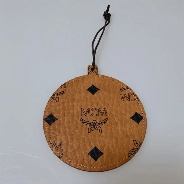 [BUNJANG] MCM Visetos Keyring/Bag Charm Brown / (정품)MCM 비세토스 키링/백참 브라운
