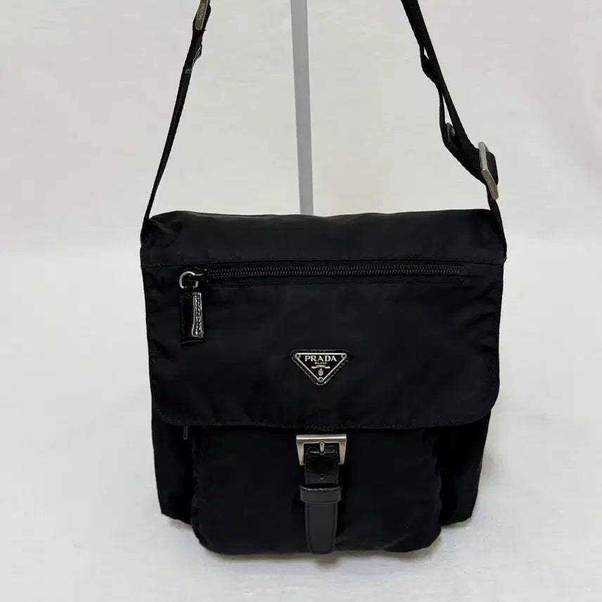 [BUNJANG] Prada Pocono Nylon Buckle Crossbody Bag / 정품 프라다 포코노 나일론 버클 크로스백 메신저백 숄더백 주우재가방