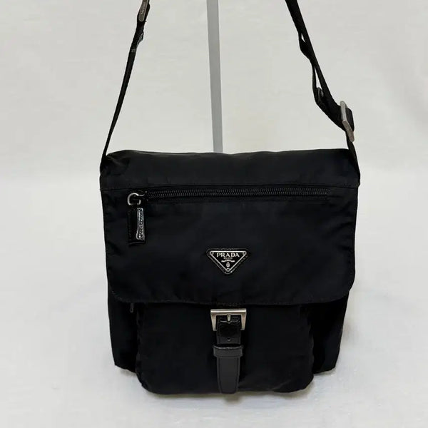 [BUNJANG] Prada Pocono Nylon Buckle Crossbody Bag / 정품 프라다 포코노 나일론 버클 크로스백 메신저백 숄더백 주우재가방