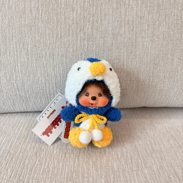 [BUNJANG] Monchhichi Custom Penguin Keyring / 몬치치 커스텀 펭귄